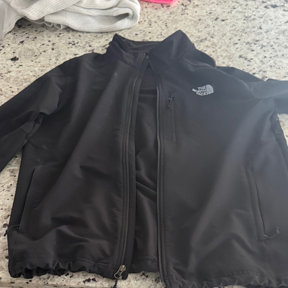 The North Face Charcoal Softshell Jacket